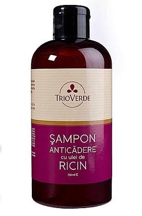Sampon anticadere ulei ricin 250ml - TRIO VERDE