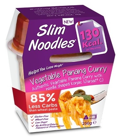 Meniu taitei konjac curry legume Panang 250g - SLIM PASTA