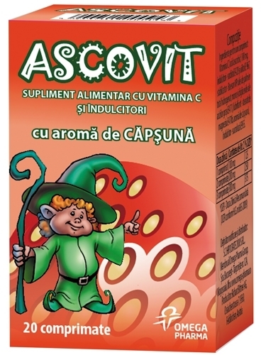 Ascovit capsuna 20cp - OMEGA PHARMA