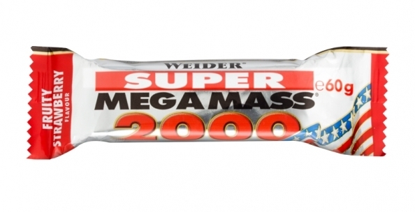 Baton Mega mass 2000 capsuni 60g - WEIDER