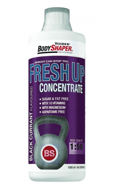 Concentrat lichid vitamine Fresh up coacaze 1L - BODY SHAPER