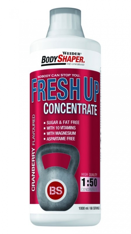 Concentrat lichid L carnitina 100.000 merisoare 1L - BODY SHAPER