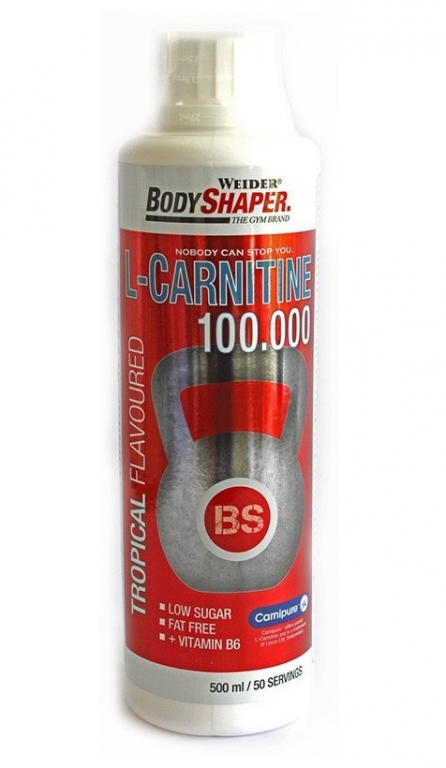 Concentrat lichid L carnitina 100.000 merisoare 500ml - BODY SHAPER