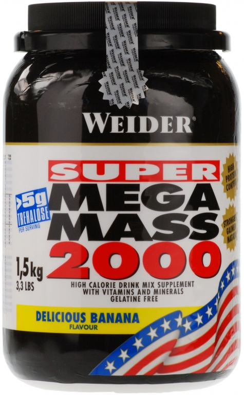 Super mega mass 2000 banane 1,5kg - WEIDER