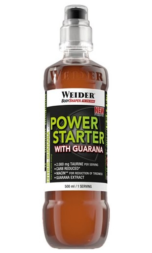 Bautura energizanta Power Starter guarana 500ml - BODY SHAPER