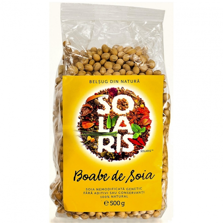Soia boabe 500g - SOLARIS