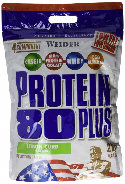 Pulbere proteica mix 4sort 80+ lamaie branza 2kg - WEIDER
