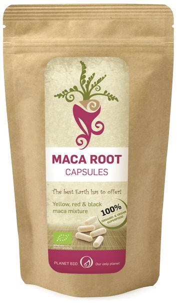 Maca eco 500mg 200cps - PLANET BIO