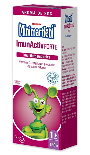 Sirop imunactiv forte Minimartieni soc 150ml - WALMARK