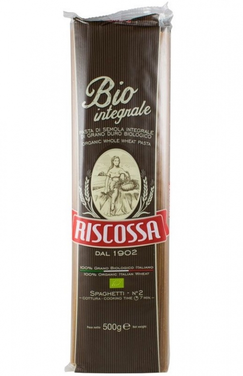 Paste spaghete grau integral eco 500g - RISCOSSA