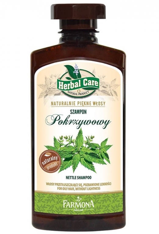 Sampon urzica par gras Herbal Care 330ml - FARMONA