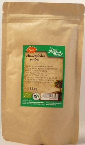 Pulbere atractylodes eco 125g - PARADISUL VERDE