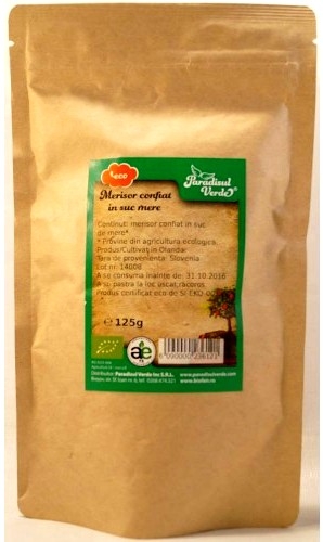 Merisor confiat suc mere eco 125g - PARADISUL VERDE