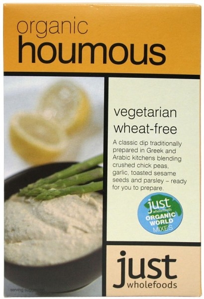 Premix hummus vegetarian eco 125g - JUST WHOLEFOODS