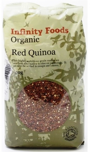 Quinoa rosie boabe eco 450g - INFINITY FOODS