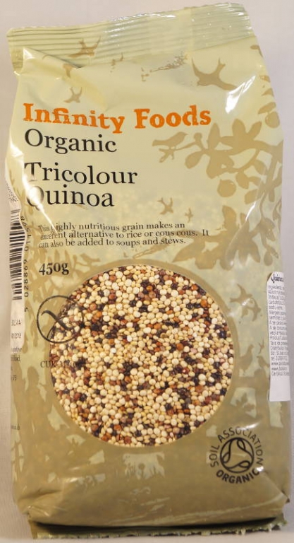 Quinoa tricolora boabe eco 450g - INFINITY FOODS