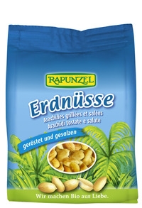 Arahide prajite sarate fara coaja eco 150g - RAPUNZEL