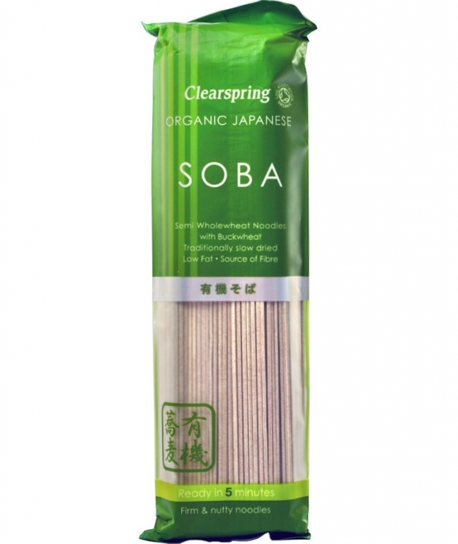 Paste taitei subtiri grau hrisca Soba eco 200g - CLEARSPRING