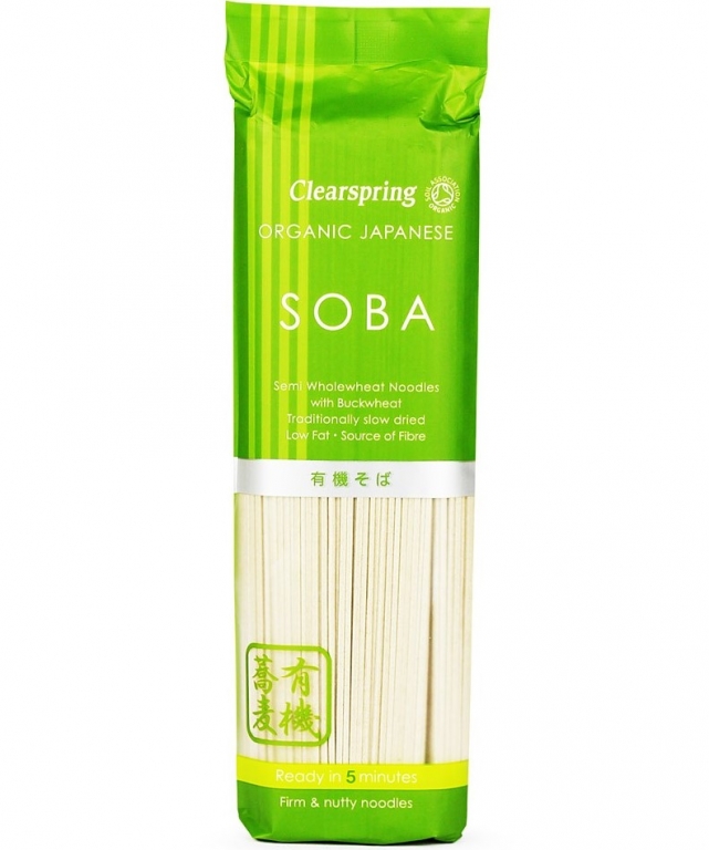 Paste taitei subtiri grau hrisca Soba eco 200g - CLEARSPRING