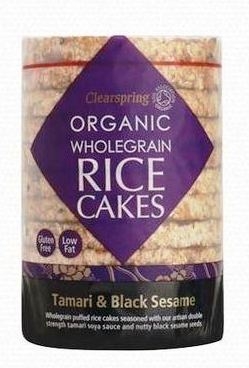 Tartine expandate orez integral tamari susan negru eco 112g - CLEARSPRING