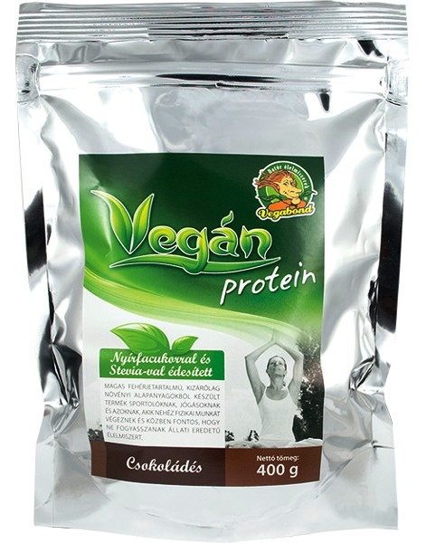 Pulbere proteica mix vegan cacao 400g - VEGABOND