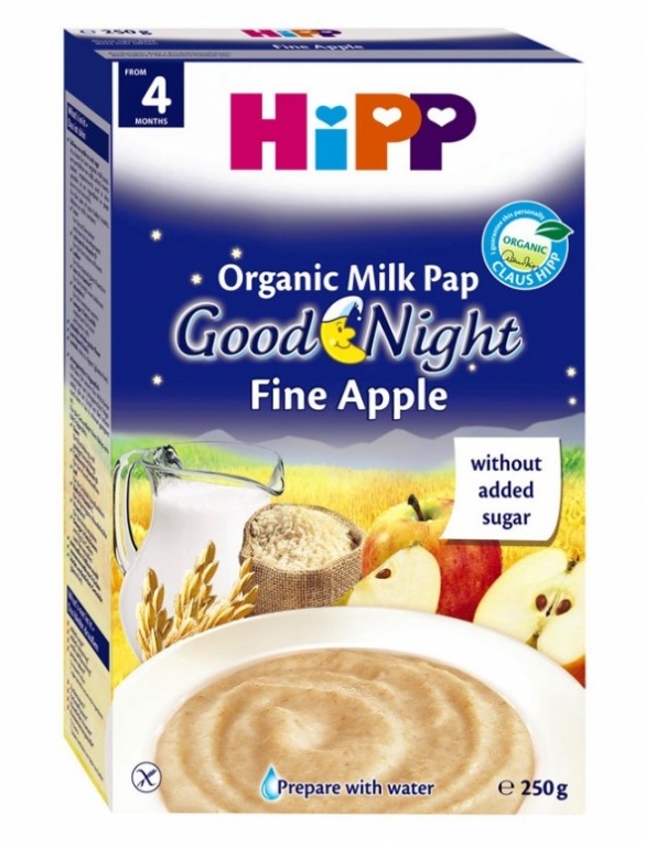 Porridge instant lapte mar Noapte Buna bebe +4luni 250g - HIPP ORGANIC