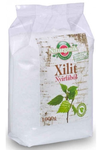 Xylitol mesteacan cristalizat 1kg - NATURGANIK