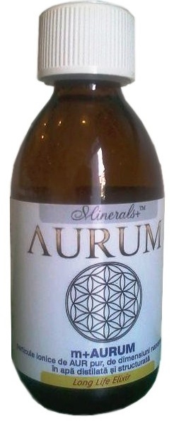 Aur coloidal 20ppm Aurum 240ml - PURE LIFE