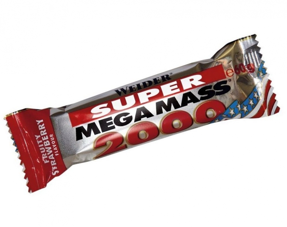 Baton Mega mass 2000 blueberry muffin 60g - WEIDER