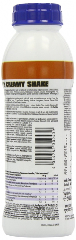 Shake muscle protein ciocolata 500ml - WEIDER