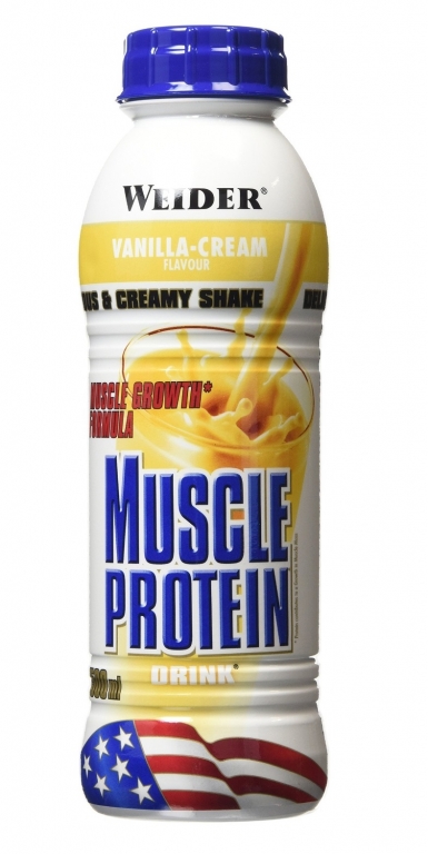 Shake muscle protein vanilie 500ml - WEIDER