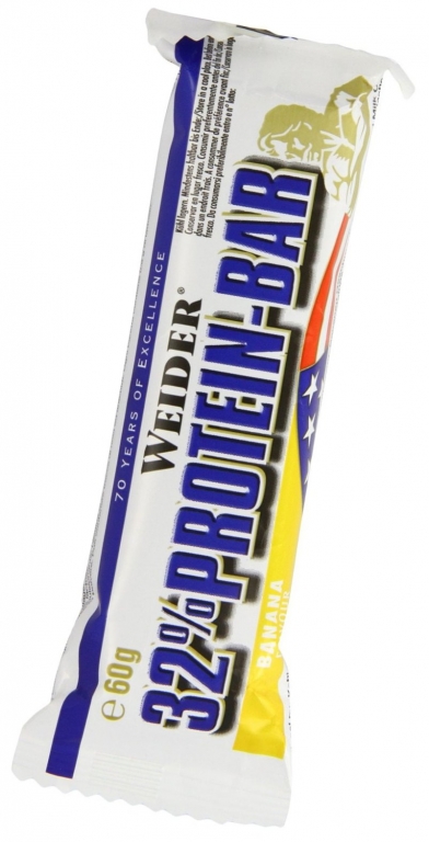 Baton proteic 32% ProteinBar banana 60g - WEIDER