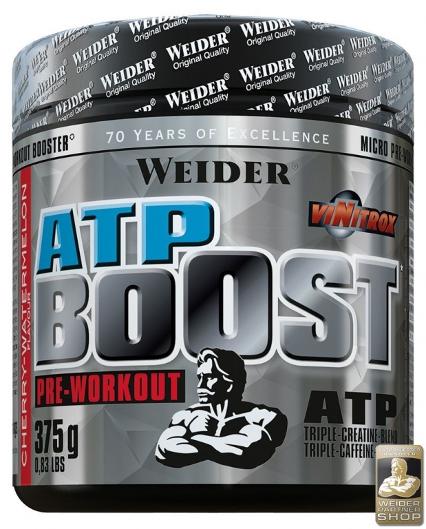 Pulbere ATP Boost tripla creatina cafeina 375g - WEIDER