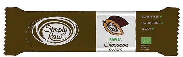 Baton ciocolata raw bio 40g - SIMPLY RAW