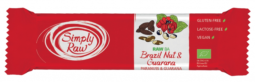 Baton nuci braziliene guarana eco 40g - SIMPLY RAW