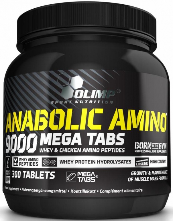 Anabolic amino 9000 mega tabs 300cp - OLIMP