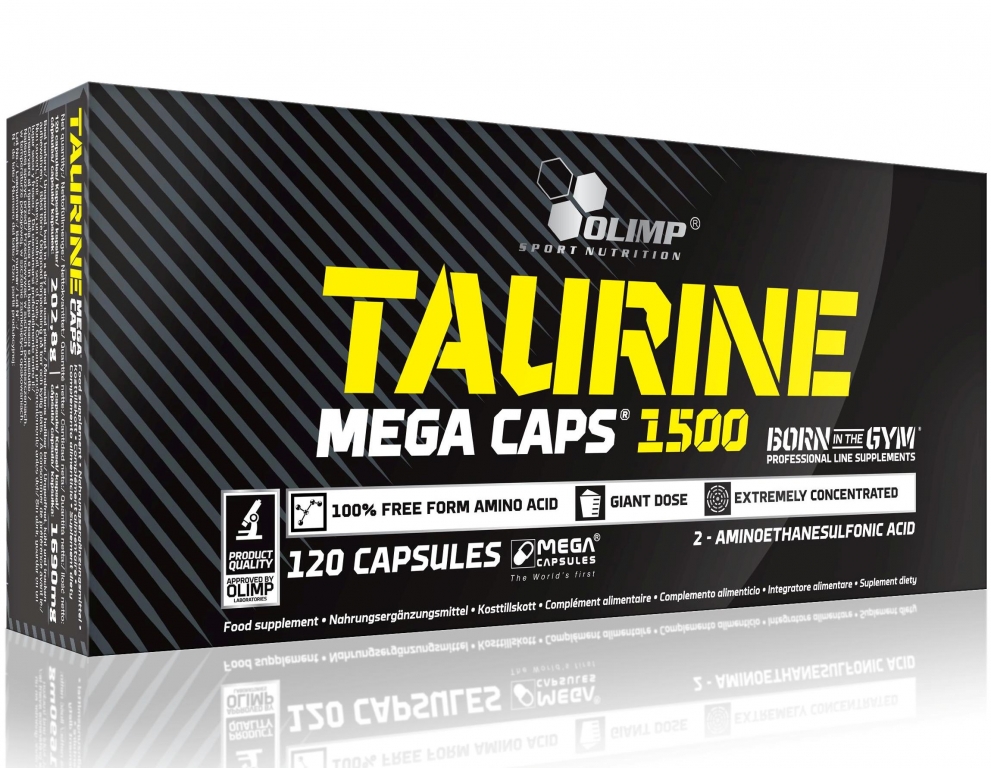 Taurine mega caps 120cps - OLIMP