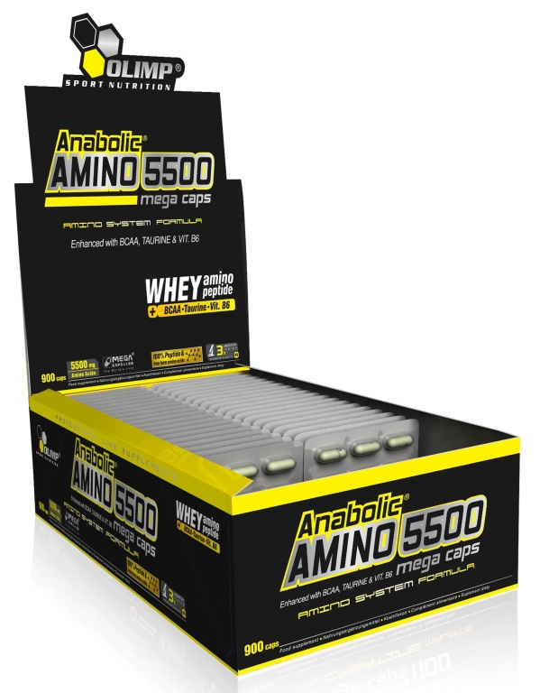 Anabolic amino 5500 mega 900cps - OLIMP