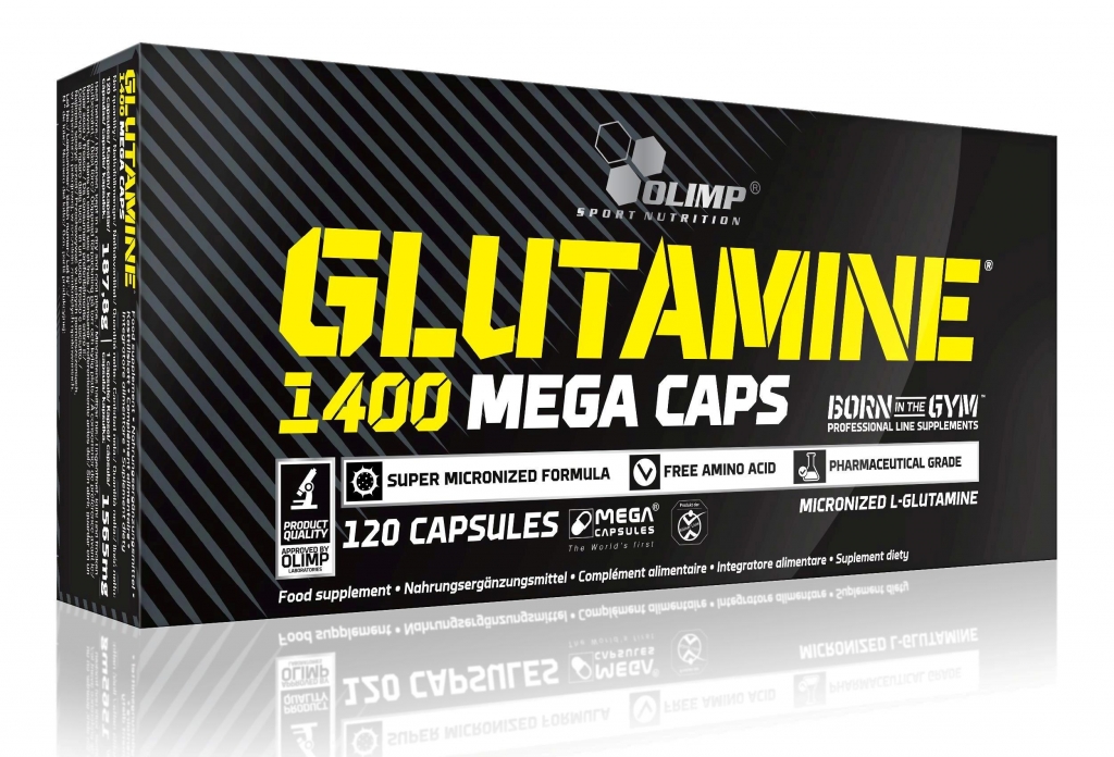 L glutamine mega 120cps - OLIMP