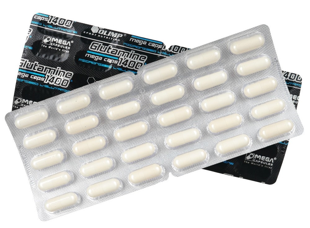 L glutamine mega 30cps - OLIMP