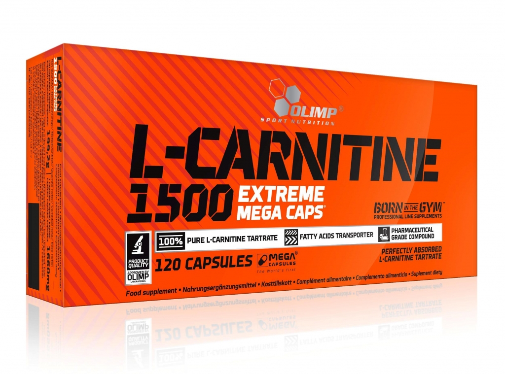 L carnitina 1500 extreme mega 120cps - OLIMP