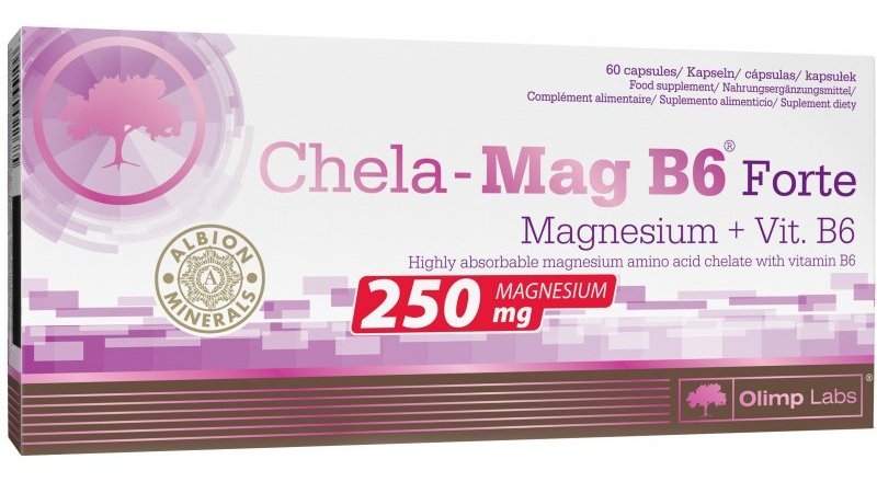Chela mag B6 forte 60cps - OLIMP