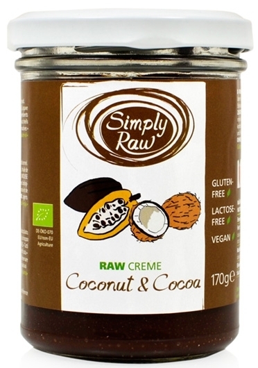 Crema desert cocos cacao raw eco 170g - SIMPLY RAW