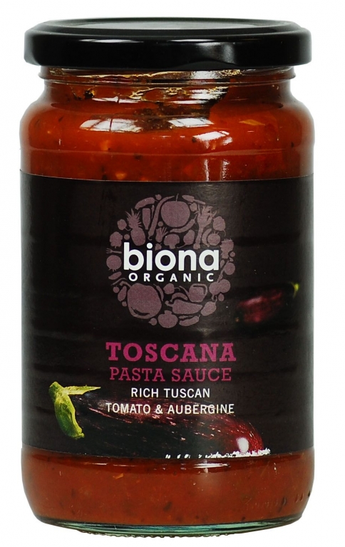 Sos tomat vinete Toscana pt paste 350g - BIONA