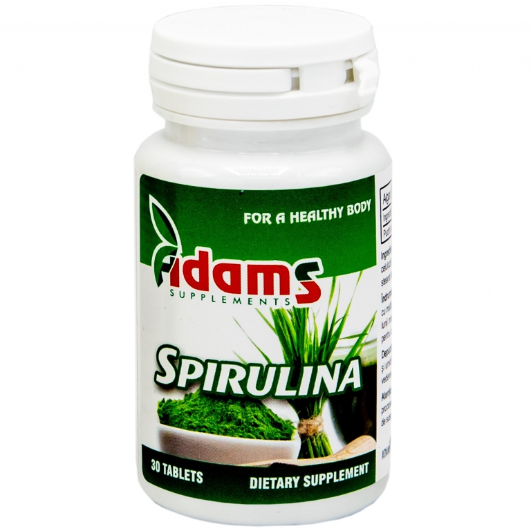 Spirulina 400mg 30cp - ADAMS