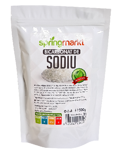 Bicarbonat sodiu 500g - SPRINGMARKT