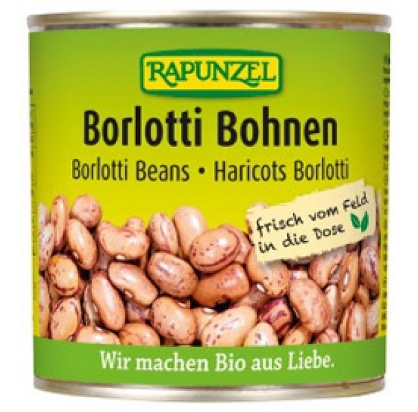 Conserva fasole borlotti  eco 400g - RAPUNZEL