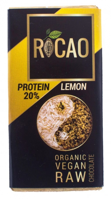 Ciocolata vegana proteica lamaie raw eco 27g - ROCAO