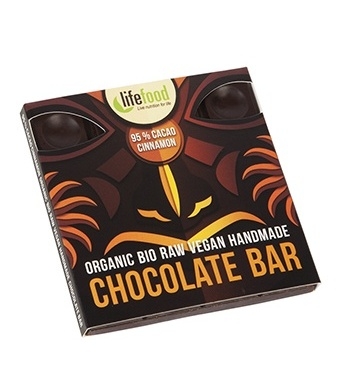 Ciocolata neagra 95% scortisoara raw eco 35g - LIFEFOOD