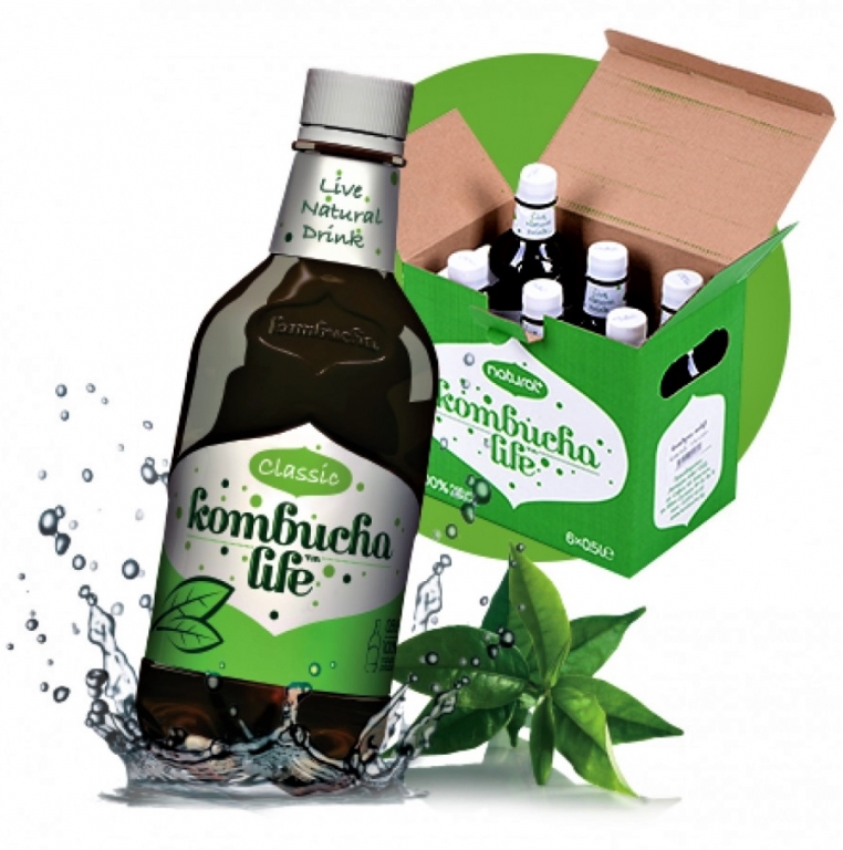 Bautura kombucha clasic 500ml - KOMBUCHA LIFE